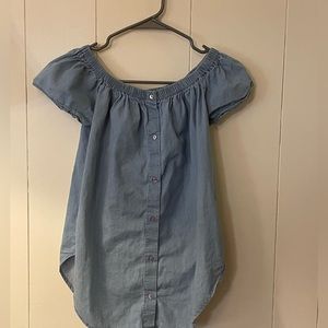 Trendy Denim Top